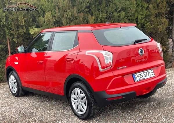 SsangYong Tivoli cena 44900 przebieg: 86000, rok produkcji 2018 z Rajgród małe 277